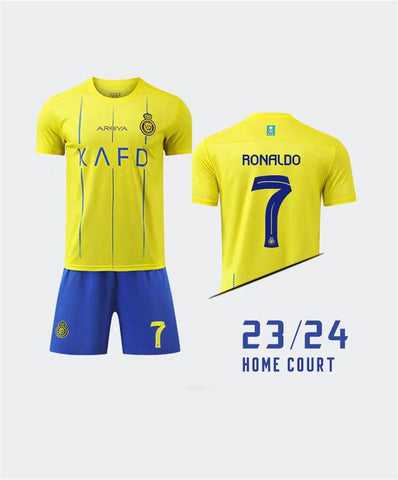 Nike Al Nassr Ronaldo Football Kit – Men's – Authentic Design, Comfortable Fit, Team Colors – Perfect for Football Fans