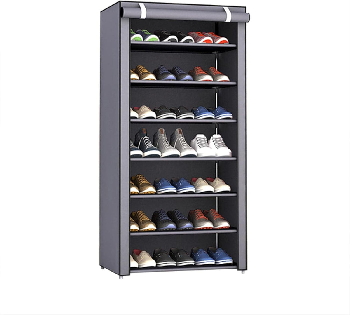 Non-Woven Shoes Wardrobe Organizer Dustproof Shoe Cabinet – Multi-Layer Simple Shoes Storage Rack, Dustproof Design, Versatile Storage – Closet Organizer | Ideal for Shoe Organization