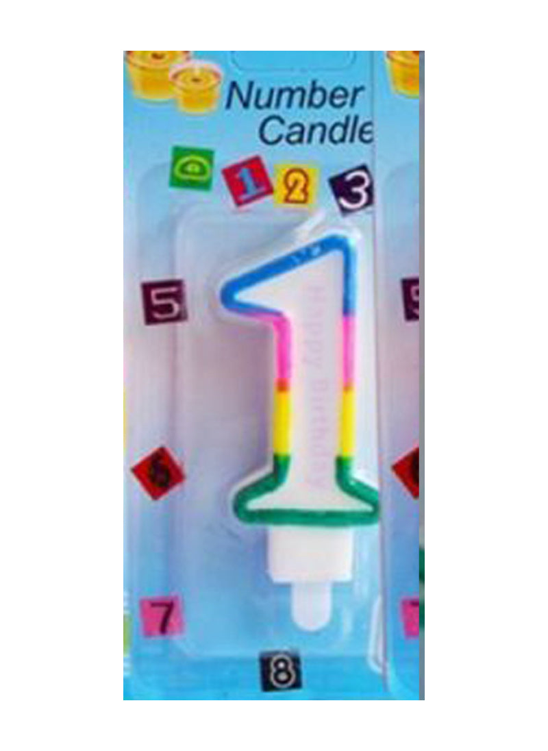 Number Candle 1 to 9 – Perfect for Happy Birthday, Anniversary & Celebration | Customizable for Any Event