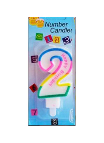 Number Candle 1 to 9 – Perfect for Happy Birthday, Anniversary & Celebration | Customizable for Any Event