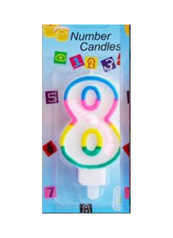 Number Candle 1 to 9 – Perfect for Happy Birthday, Anniversary & Celebration | Customizable for Any Event