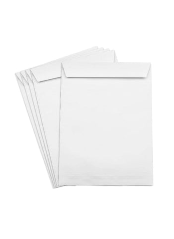 Office Envelope White A4 Size – Pack of 100, Premium Quality, Perfect for Documents – Ideal for Office Use | Reliable and Professional