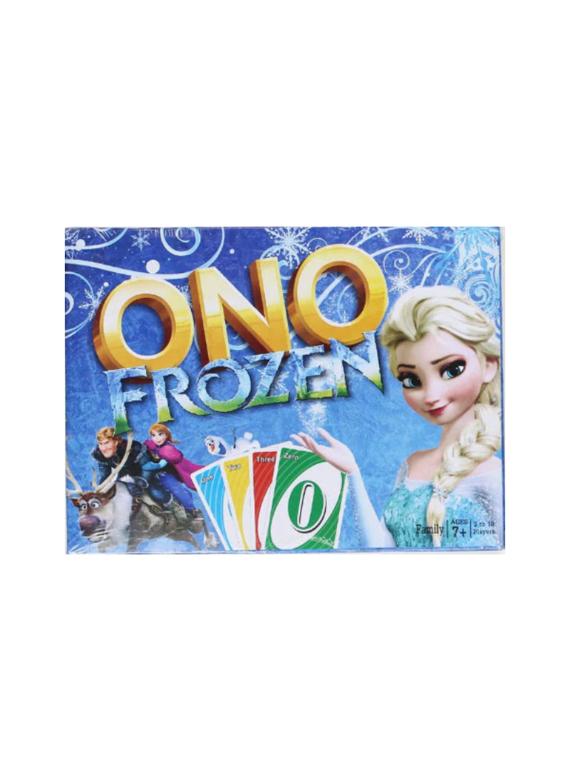 Ono Disney Frozen Cards – Family Fun, Disney Characters, Card Game – Kids Game | Join the Frozen Adventure