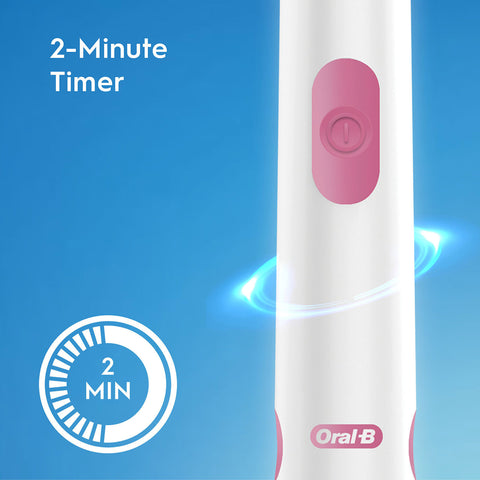 Oral-B Pro Battery Power Toothbrush – Enhanced Brushing, Battery Operated, Easy to Use | Electric Toothbrush