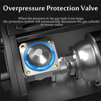 Portable butane outdoor cooking gas stove