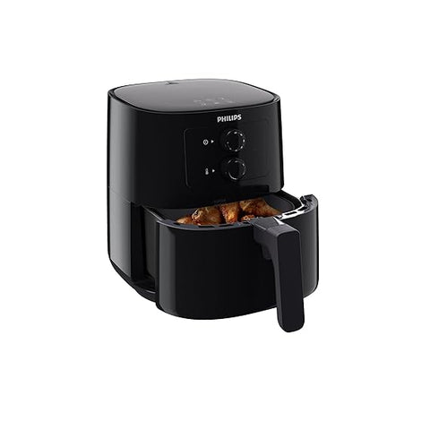 Philips HD9200/90 – Large 4.1L Capacity Air Fryer with Rapid Air Technology, Temperature Control, and Programmable Timer – Air Fryer