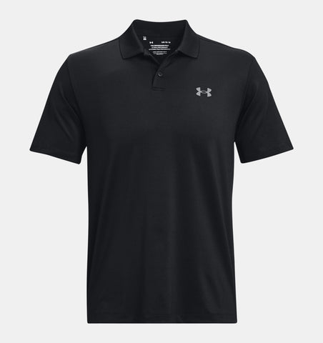 Under Armour Imported Men's Polo Replica – Black – Stylish, Breathable, Comfortable – Casual Wear | Ideal for Everyday Wear and Sports Activities