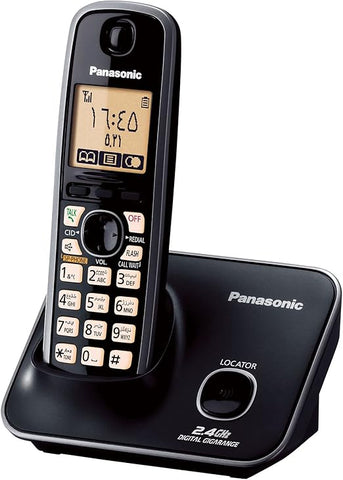 Panasonic KX-TG3711BX 2.4GHz Digital Cordless Phone – Reliable Performance, Compact Design, Digital Technology – Landline Phones | Efficient Cordless Phone