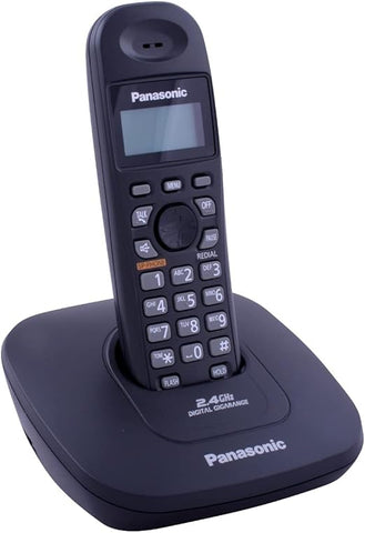 Panasonic KX-TG3611BX 2.4GHz Digital Cordless Phone – Reliable Performance, Compact Design, Digital Technology – Landline Phones | High-Quality Cordless Phone