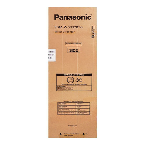 Panasonic Water Dispenser SDM-WD-3320TG – Spacious, Durable, Efficient – Water Dispensers | Black