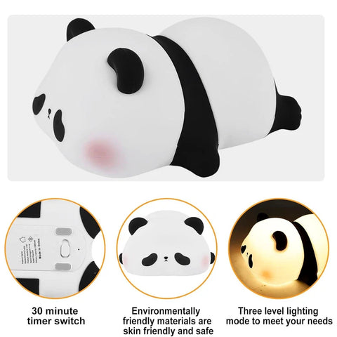 Cute Panda LED Night Lamp