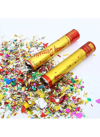 Party Popper – Best for Birthday, Wedding, Anniversary & Party Streamer | Confetti Cannon for Celebrations