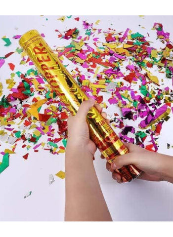 Party Popper – Best for Birthday, Wedding, Anniversary & Party Streamer | Confetti Cannon for Celebrations