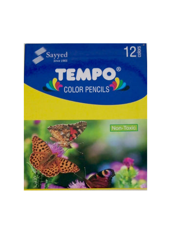 Pencil Color Piano, Dollar, Brito, Tempo, & Sharik Multi-Color Set – 12 Colors | High-Quality Pencils for Artistic Creativity