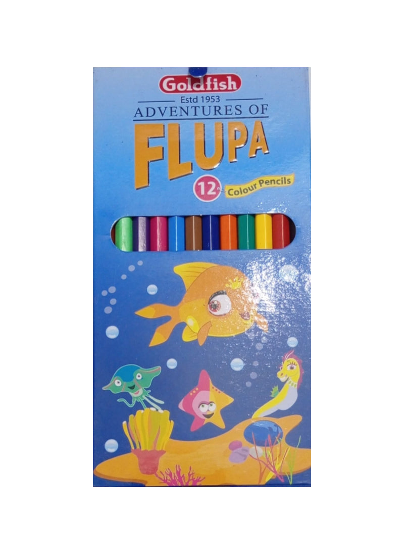 Pencil Color Piano, Dollar, Brito, Tempo, & Sharik Multi-Color Set – 12 Colors | High-Quality Pencils for Artistic Creativity