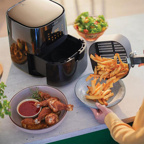 Philips Air Fryer HD9252/91 – Advanced Air Fryer with Rapid Air Technology, 4.1L Capacity, 7 Presets, Digital Touch Screen, Keep Warm Function – Air Fryer