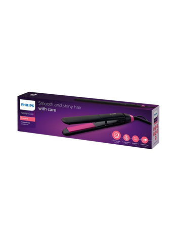 Philips Hair Straightener Straight Care Essential Thermo Protect BHS375 – Thermo Protect Technology, Smooth Finish, Even Heat Distribution – Hair Styling | For Gentle, Safe Styling