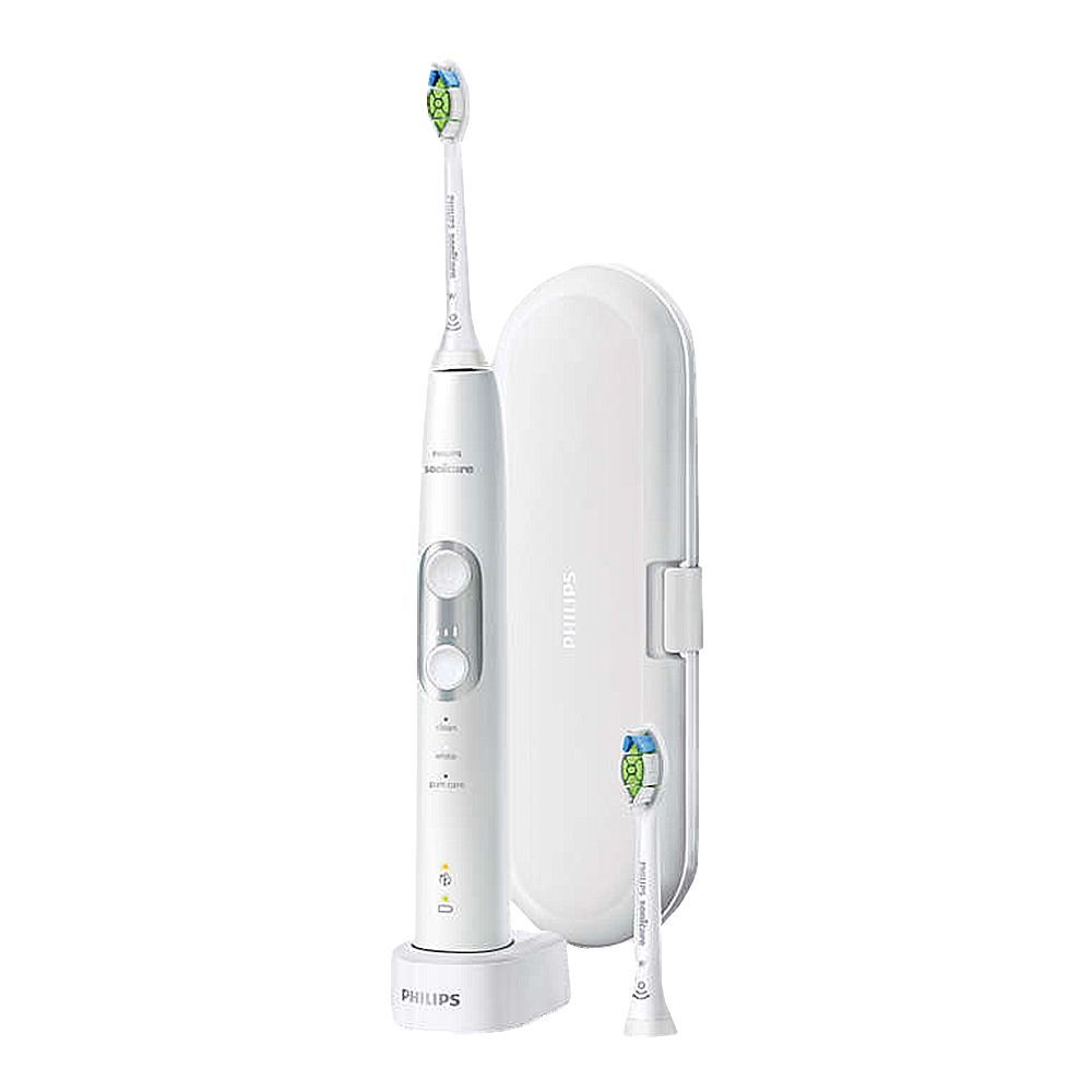 Philips Sonicare 6100 Rechargeable Sonic Toothbrush HX6877/23 – Sonic Technology, Rechargeable, Whitening Mode | Electric Toothbrush