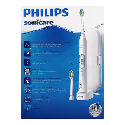 Philips Sonicare 6100 Rechargeable Sonic Toothbrush HX6877/23 – Sonic Technology, Rechargeable, Whitening Mode | Electric Toothbrush