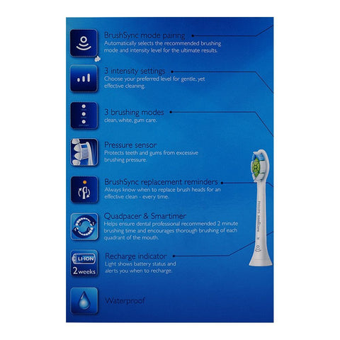 Philips Sonicare 6100 Rechargeable Sonic Toothbrush HX6877/23 – Sonic Technology, Rechargeable, Whitening Mode | Electric Toothbrush