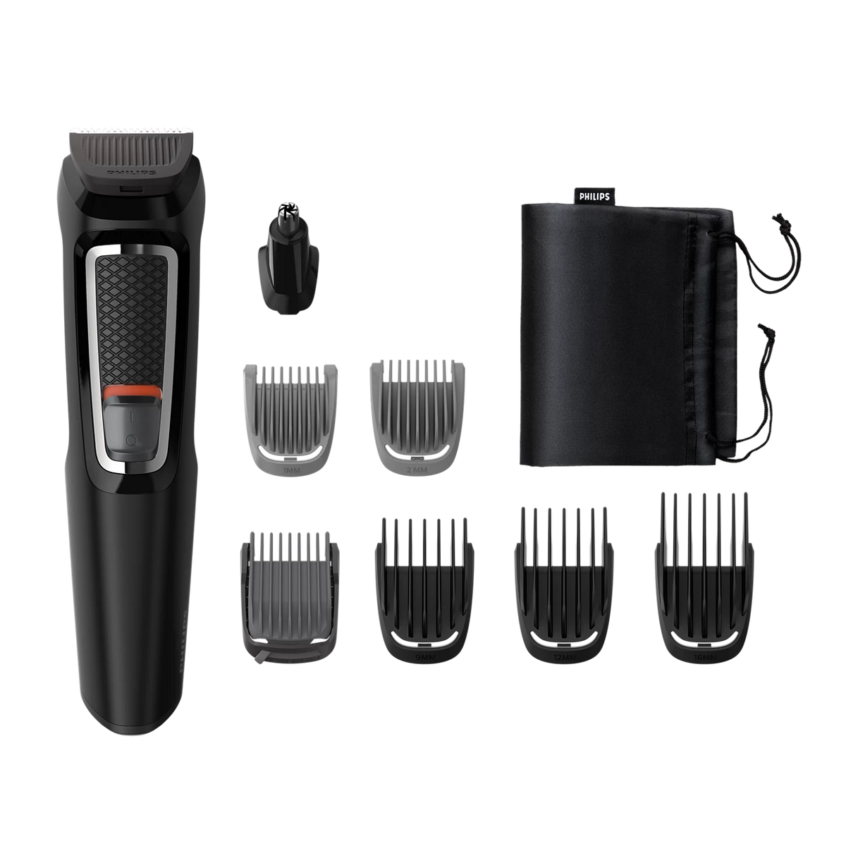 Philips Trimmer MG3730/15 Basic – Multi-Grooming Kit, Versatile Attachments, Precision Trimming | Trimmer