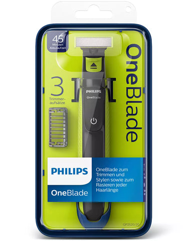 Philips Trimmer One Blade QP2520/20 – Versatile Trimming, Innovative OneBlade Technology, Easy to Use | Trimmer