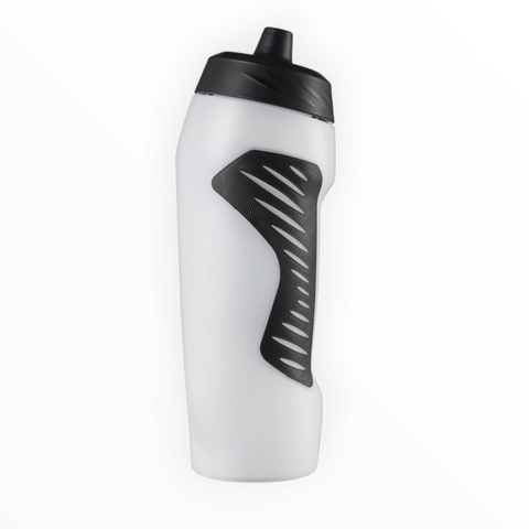 Sonecs Hyper Fuel Squeeze Water Bottle – White, BPA-Free, Leak-Proof, Easy-Grip Design – Versatile for Everyday Use