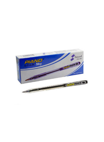 Piano Sky Ball Pen – Smooth Writing, Lightweight Design, High Durability – Ideal for Everyday Use | Pianio Click Series