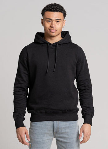 Plain Fleece Pullover Hoodie – Winter Hoodie for Men, Soft and Comfortable Hooded Sweatshirt for Cold Weather