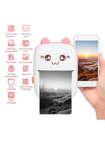 Pocket Printer Portable Thermal Printing Machine – Bluetooth, Mini, Efficient | Perfect for Pictures and Labels