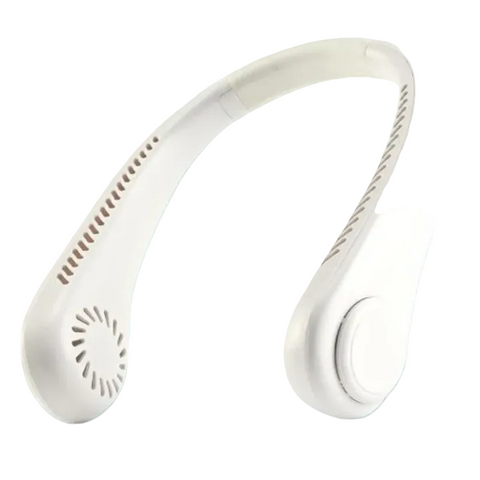 Portable Round Neck Fan - Blue