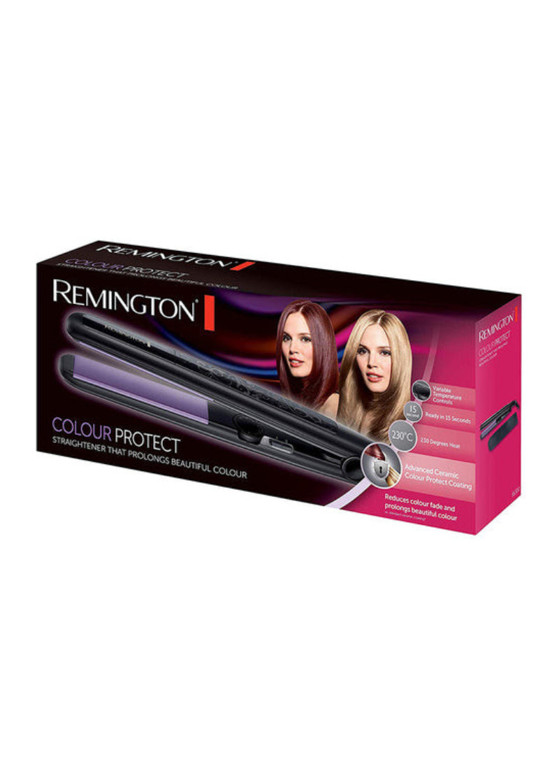 REMINGTON Hair Straightener Colour Protect S6300 – Colour Protect Technology, Ceramic Plates, Smooth Finish – Hair Styling | Preserves Hair Colour