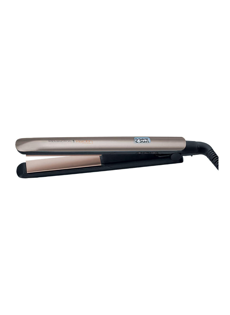 REMINGTON Hair Straightener Keratin Protect S8540 – Keratin-Infused Plates, Anti-Frizz, Smooth Finish – Hair Styling | For Healthier, Shiny Hair