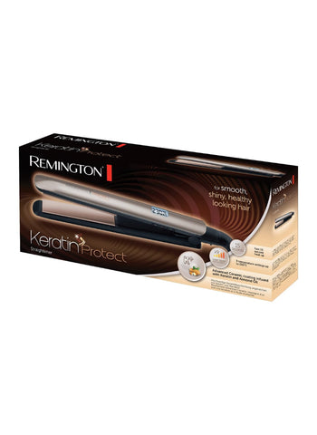 REMINGTON Hair Straightener Keratin Protect S8540 – Keratin-Infused Plates, Anti-Frizz, Smooth Finish – Hair Styling | For Healthier, Shiny Hair