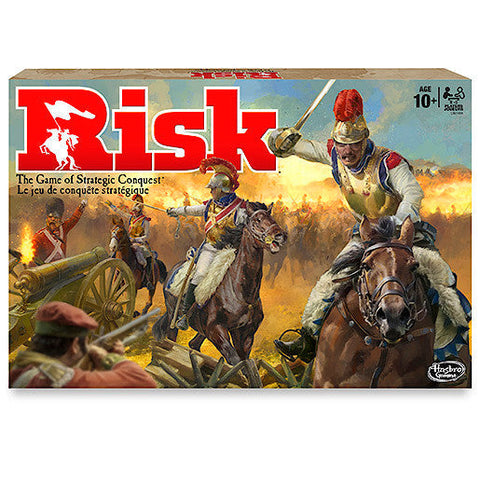 Risk Strategy Game – Global Domination Board Game for 2-6 Players, Classic Strategic Gameplay with World Map, Conquest and Diplomacy Elements – Ideal for Board Game Enthusiasts