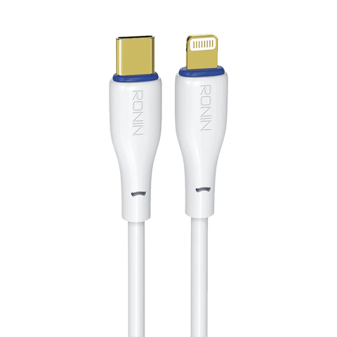 Ronin Cable R-2010- Type C To iPhone Cable – Compact Design, Efficient Data Transfer, Durable Build – Chargers & Cables | Reliable Type-C Cable