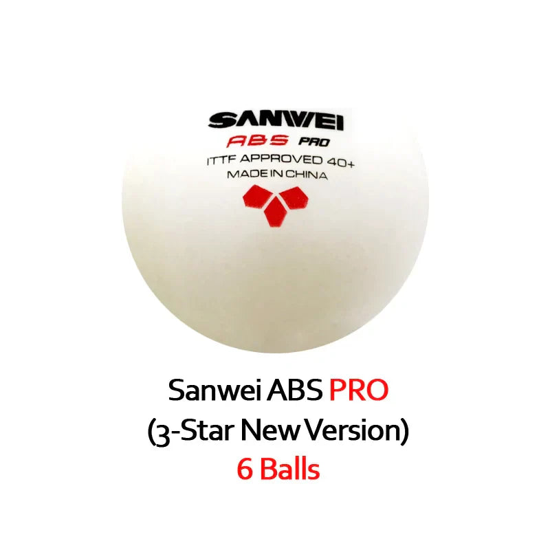 SANWEI 3-Star Table Tennis Ball – High-Quality, Durable, Regulation – Ideal for Serious Play