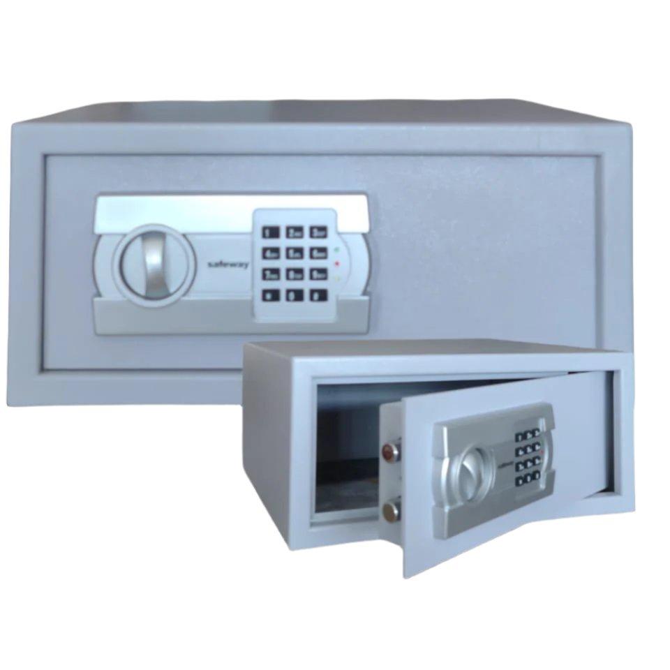 Safeway Biometric Safe EB 35 – Large Size (15x13.5x14 inches), Fingerprint Access, Robust Build – Biometric Safe | Perfect for Home or Office