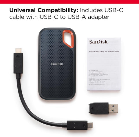 SanDisk Extreme E30 Portable Solid State Drive – High-Performance SSD for Data Storage