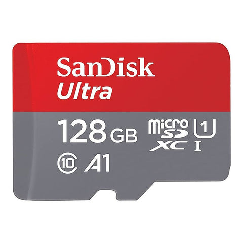 SanDisk Ultra microSDXC UHS-I Memory Card – High-Speed, Large-Capacity Storage Options (64GB, 128GB, 256GB) for Data Storage | Electronics