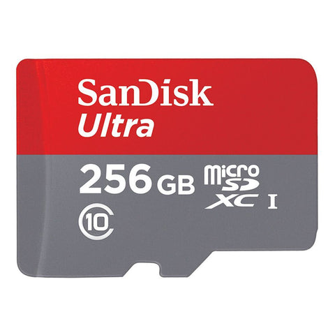 SanDisk Ultra microSDXC UHS-I Memory Card – High-Speed, Large-Capacity Storage Options (64GB, 128GB, 256GB) for Data Storage | Electronics