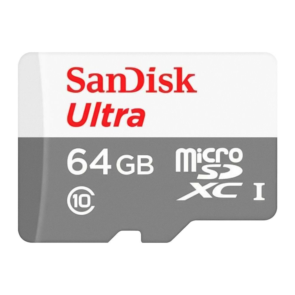 SanDisk Ultra microSDXC UHS-I Memory Card – High-Speed, Large-Capacity Storage Options (64GB, 128GB, 256GB) for Data Storage | Electronics