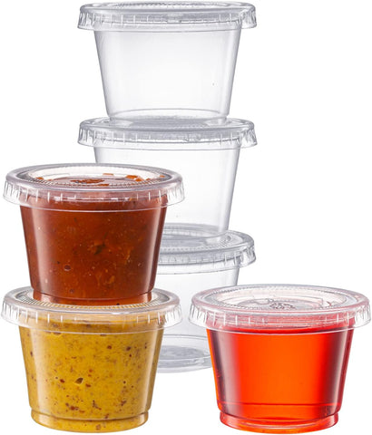 Sauce Cups 120ml – 120ml Plastic Sauce Cup – Sauce Cups | Disposables