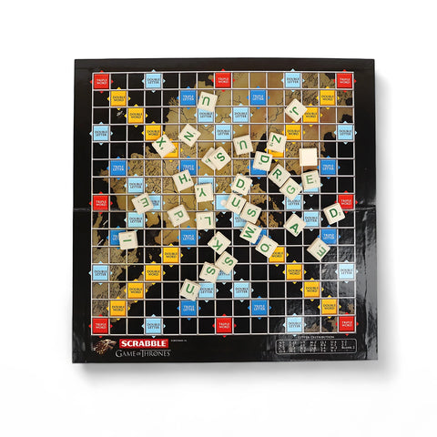 Scrabble Game of Thrones Edition Game Board