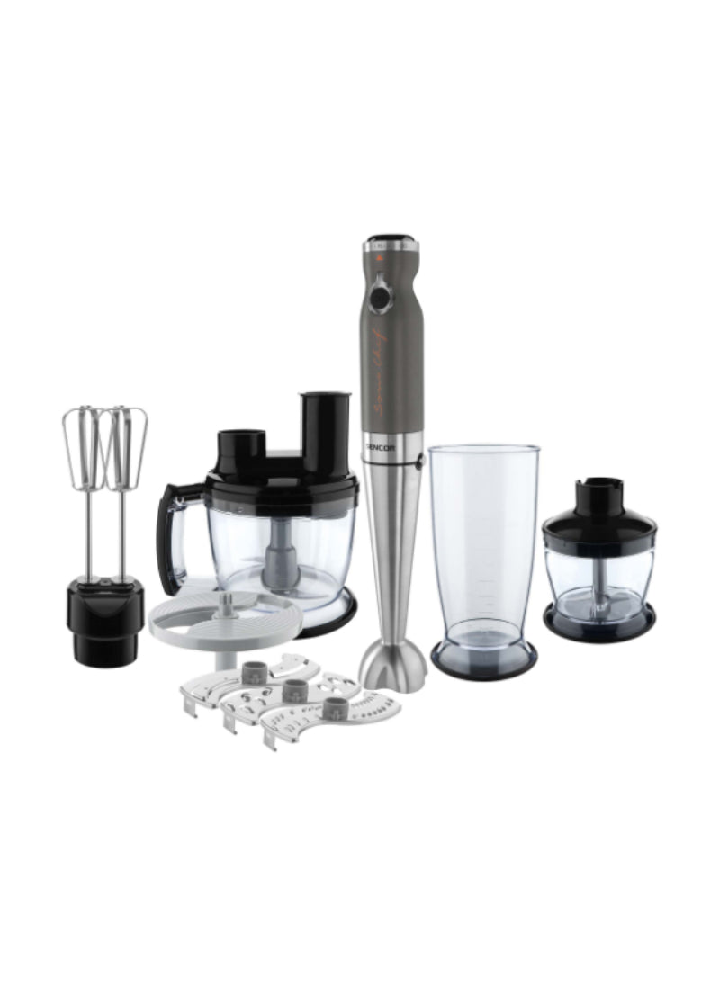 Sencor 9-in-1 Hand Blender SHB5501CH – Multifunctional, Durable, and Compact – Ultimate Kitchen Tool