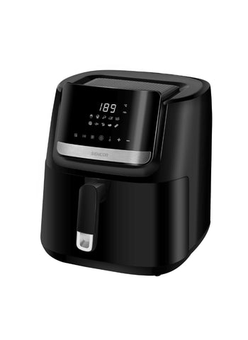 Sencor Air Fryer SFR6550BK – 6.5L Digital, 1600W Power, Front Display, Adjustable Temperature – Modern & Powerful