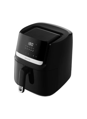 Sencor Air Fryer SFR6550BK – 6.5L Digital, 1600W Power, Front Display, Adjustable Temperature – Modern & Powerful