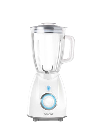 Sencor Blender SBL3570WH – 500W Power, 2 Speeds + Pulse, 1.5L Jug – Grinder & Safety Features | Easy to Clean