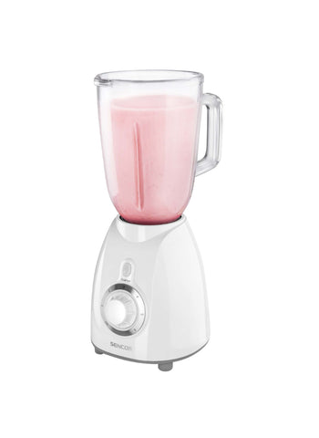 Sencor Blender SBL3570WH – 500W Power, 2 Speeds + Pulse, 1.5L Jug – Grinder & Safety Features | Easy to Clean