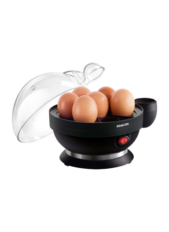 Sencor Egg Cooker SEG710BP – 7-Egg Capacity, 3 Cooking Levels, Removable Tray – Compact 320-380W Kitchen Tool